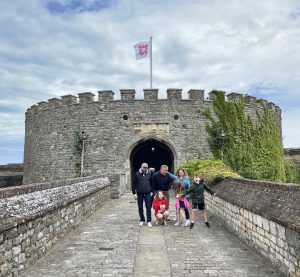 Picture of Deal castle taken by the house in deal
