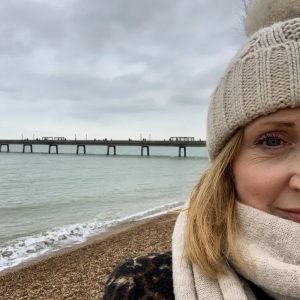 Half the face of the owner of The house in Deal, a holiday cottage to rent in Deal, on the Kent coast